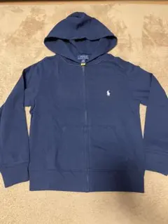 POLO RALPH LAUREN ネイビー パーカー キッズS/P (8)