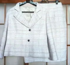 ★★ダーマコレクション　ツィード　セットアップ　スカートスーツ