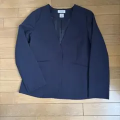 ネイビージャケットブラウスセット　フォーマル