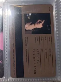 nct dream ドリム ジェノ トレカ