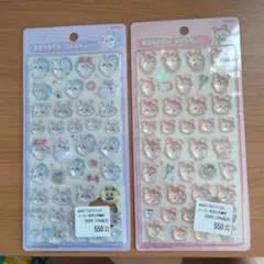 ちいかわ BONBON DROP シール　モモンガ　カニちゃん
