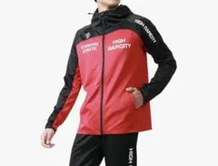 soleildor ジャージ 赤黒 LLサイズ