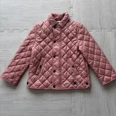 バーバリー　キッズ　キルティングジャケット　100cm 3Y チルドレン　ピンク
