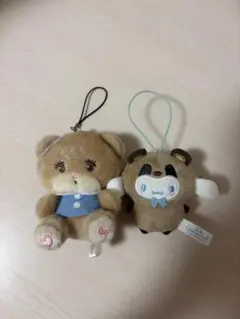 サンリオ シナモロール mikko ラテ ぬいぐるみ マスコット 2個セット