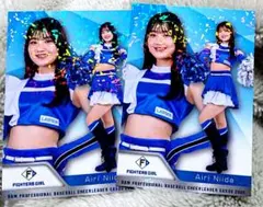 チアリーダー ファイターズガール 新井田愛理 パラ カード bbm チア 野球