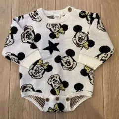 futafuta ミッキーミニーロンパース