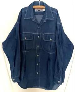 80s ダンガリーワークシャツ ビンテージ ユニセックス レア