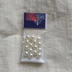 エルベール パールビーズ 穴無 8mm 約15個入