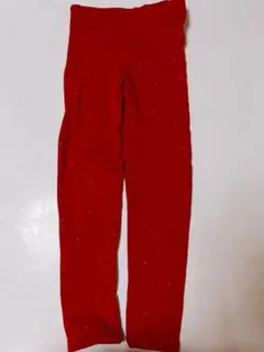 H&M キッズ スパッツ 122cm レッド