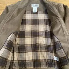 L.L.Bean スエード調ジャケット ブラウン S
