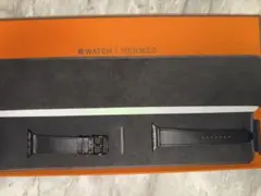 外箱付属品完備　Apple Watch hermes レザーバンド　黒　40mm