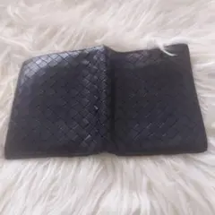 (ジャンク品)BOTTEGA VENETA 二つ折り財布 イントレチャート