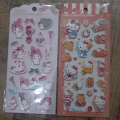 【新品】サンリオ ジュエルマシュマロステッカーズ マイメロディ ハローキティ