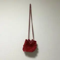 巾着ショルダーポシェット　ミニドロスト　LOWELL thingsのサムネイル