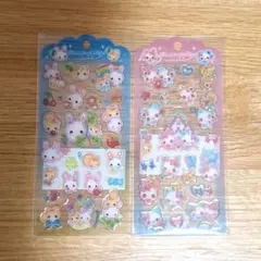 新品 ドロップジェリー シール ふフワフワらびちゃん まじかるみゅーちゃん