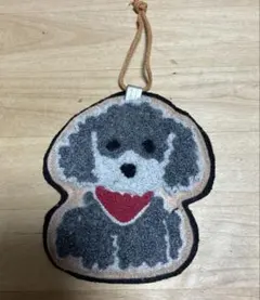 トイプードル　わんちゃん　犬型フェルトチャーム
