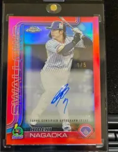 ベ*ム様 Topps NPB 2026 現カブス今永昇太 サインカード 5シリ - メルカリ