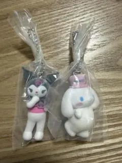 サンリオキャラクターズチャーム　シナモン　クロミ