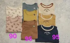 長袖ロンパースまとめ売り　90　95