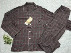 専用✩新品【男L】４つのこだわり着心地快適♪長袖パジャマ☆格子柄①