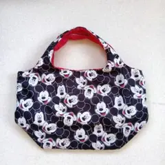 ミッキーマウス　大きめ中綿トート