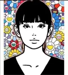 版画 KYNE Untitled 2017 ED50 村上隆 × KYNE Untitled : P ED50 シルクスクリーン - メルカリ