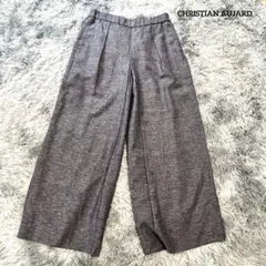 CHRISTIAN AUJARD レディース パンツ グレー 裾ゴム日本製M