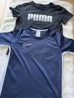 PUMAとNikeのTシャツ2枚セット