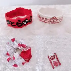 すとぷり 莉犬くん シリコンバンド ラバーバンド ラババン シュシュ 御守り