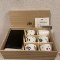 リチャードジノリ×山田平安堂　茶器揃え 箱付きのサムネイル