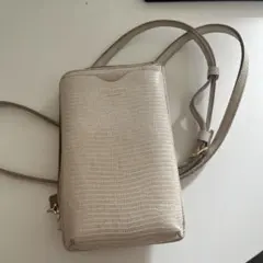 ヴィオラドーロ スマホポシェット　クロコダイル　日本製　旅行