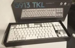 [ジャンク] Logicool G913 TKL ホワイト 茶軸のサムネイル