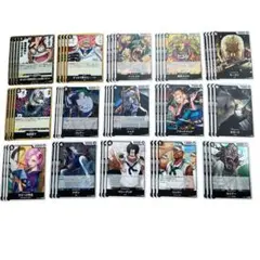 【最安値】ワンピースカード 神速の拳 黒 デッキパーツ コビーL 59枚