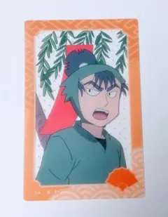 忍たま トレーディング花札柄クリアカード 秋 食満留三郎