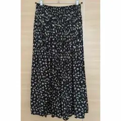 grove ヴィンテージサテンロングスカート