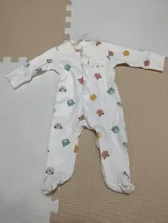 ZARA 動物柄ロンパース 3-6ヶ月　60-70