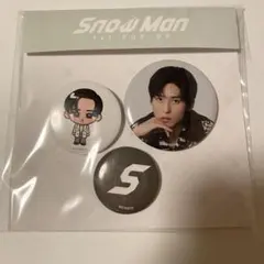 SnowMan ポップアップ 缶バッジ 目黒蓮