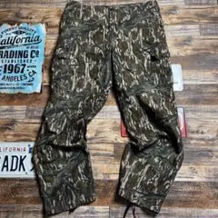 90s RUDDY DUCK リアルツリーカモ カーゴパンツ ツリーバック　古着