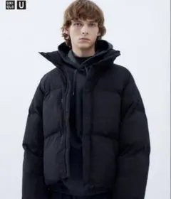 完売品　美品　UNIQLO U パデッドボリュームジャケットXLサイズ