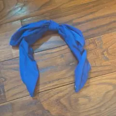 青色 ヘアバンド
