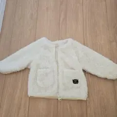 petit main ボアジャケット　アウター クリーム色