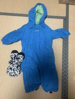 子ども用スキーウェア 80サイズ 青　mont-bell