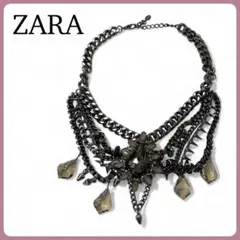 SALE中⭐️ZARA クリスタル ネックレス ゴージャス ゴシック個性的