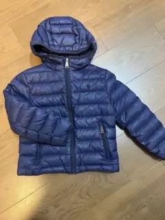 ポロ ラルフローレン 4T ネイビー ダウンコート