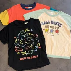 キッズ　半袖Tシャツ　120 3枚セット　恐竜