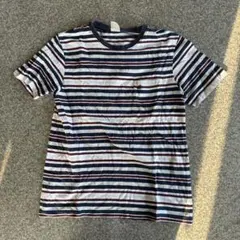 ま*け様 【D3】 Y2K Hang Ten ボーダー ポケットTシャツ Mサイのサムネイル