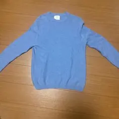 ZARA ライトブルー ニットセーター
