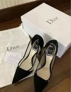 Dior Christian Dior ブラック ハイヒールのサムネイル