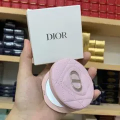 DIOR ノベルティ 限定 コンパクトミラー オリジナル ダブル ピンク