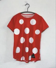 STAMP Run&Co.☆水玉Tシャツ☆レディースLサイズのサムネイル
